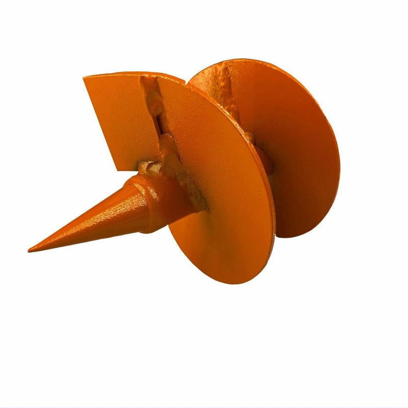 Heavy duty post hole auger with 3 nozzles